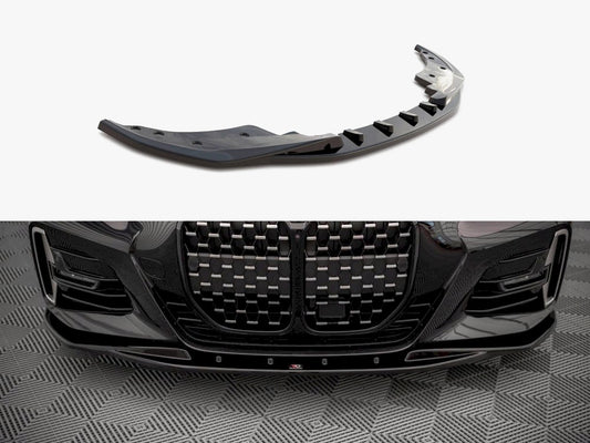 Maxton Design Front Splitter V.1 BMW 4 M-Pack / M440i G22 / G23 / G22 Facelift / G23 Facelift