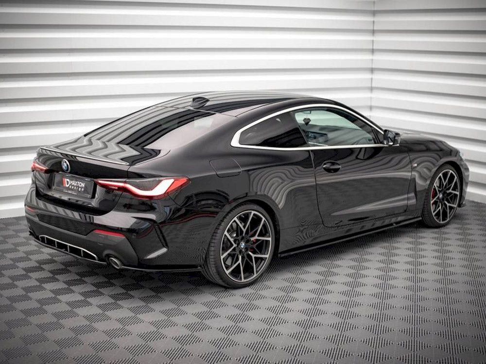 Maxton Design Rear Side Splitters V.1 BMW 4 M-Pack G22 / G23 / G22 Facelift / G23 Facelift
