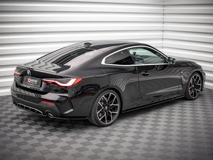 Maxton Design Rear Side Splitters V.1 BMW 4 M-Pack G22 / G23 / G22 Facelift / G23 Facelift