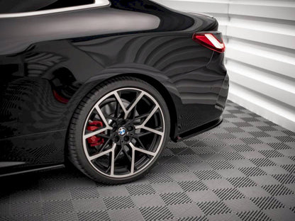 Maxton Design Rear Side Splitters V.1 BMW 4 M-Pack G22 / G23 / G22 Facelift / G23 Facelift
