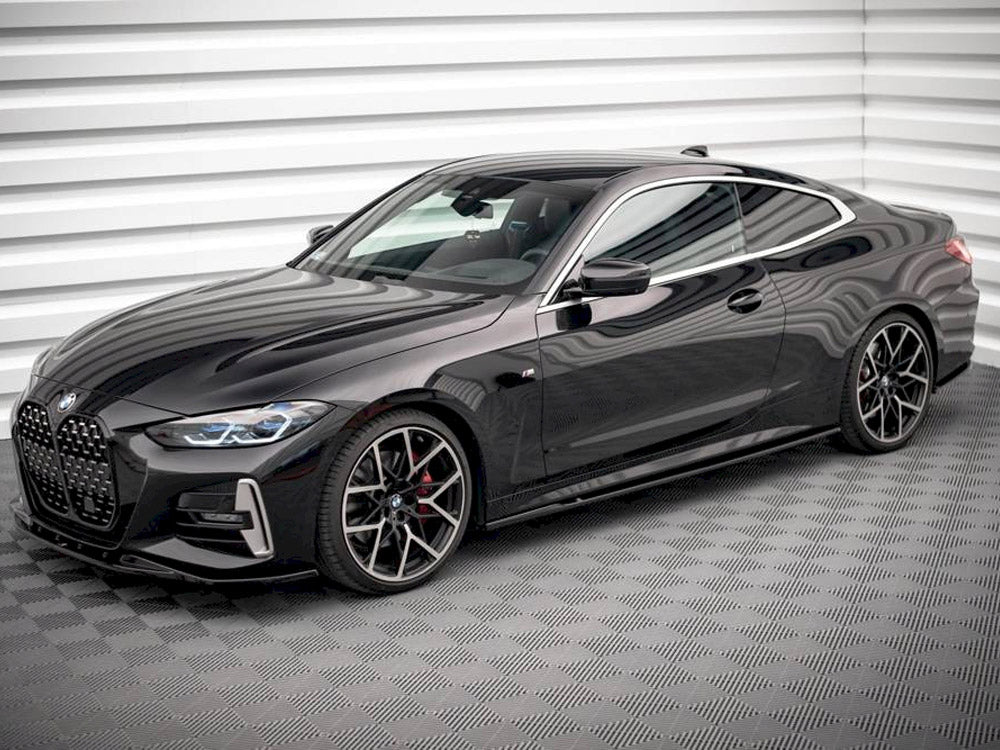 Maxton Design Side Skirts Diffusers V.1 BMW 4 M-Pack / M440i G22 / G23 / G22 Facelift / G23 Facelift