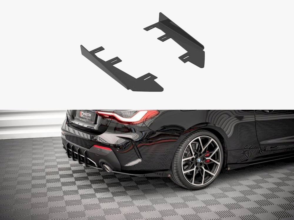 Maxton Design Rear Side Flaps BMW 4 M-Pack G22 / G23 / G22 Facelift / G23 Facelift