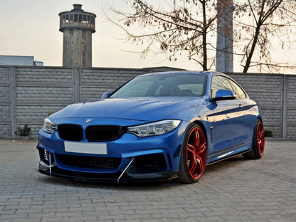 Maxton Design Racing Side Skirts Diffusers BMW 4 Coupe / Gran Coupe / Cabrio M-Pack F32 / F36 / F33