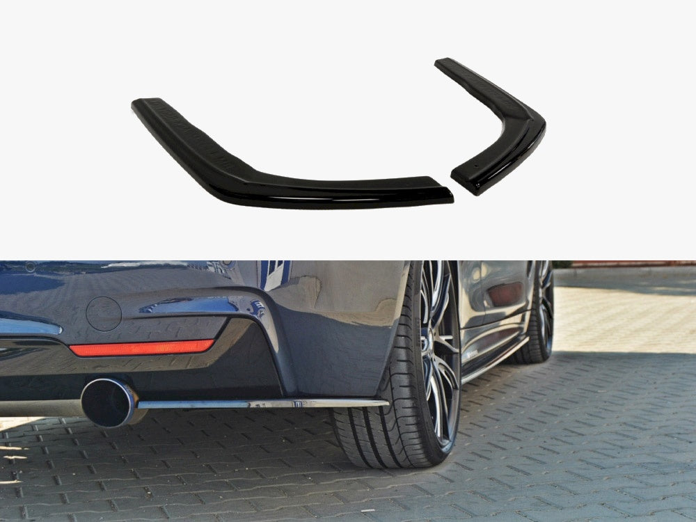 Maxton Design Rear Side Splitters V.1 BMW 4 Coupe / Gran Coupe M-Sport F32 / F36
