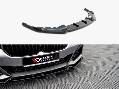 Maxton Design Front Splitter V.1 BMW 5 M-Pack / M550i / M550d Sedan / Touring G30 / G31 Facelift