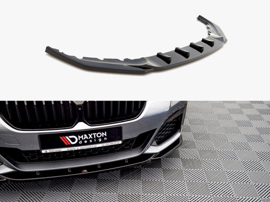 Maxton Design Front Splitter V.2 BMW 5 M-Pack / M550i / M550d Sedan / Touring G30 / G31 Facelift