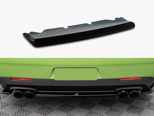 Maxton Design Central Rear Splitter Dodge Challenger SRT Hellcat Widebody Mk3