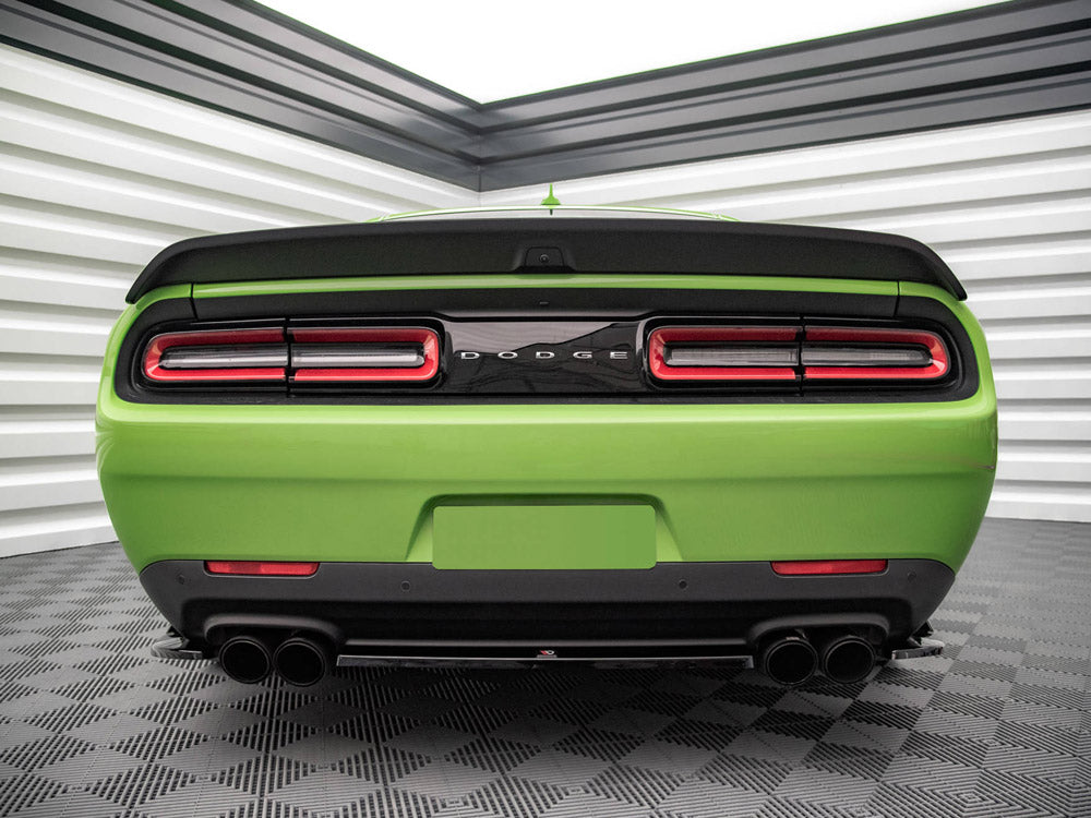 Maxton Design Central Rear Splitter Dodge Challenger SRT Hellcat Widebody Mk3