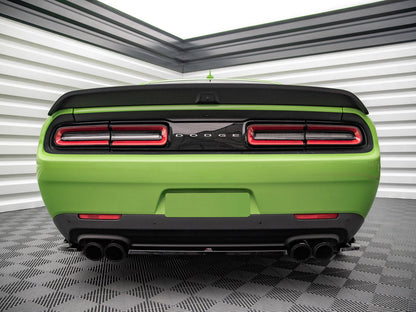 Maxton Design Central Rear Splitter Dodge Challenger SRT Hellcat Widebody Mk3
