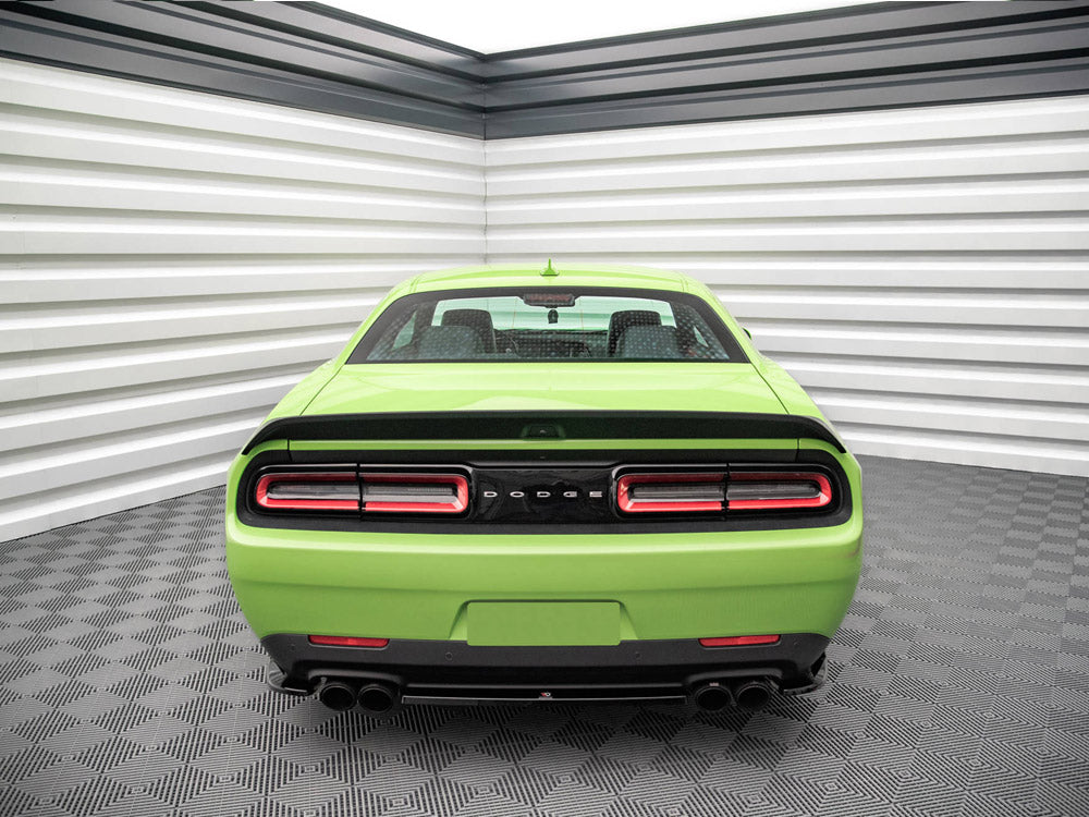 Maxton Design Central Rear Splitter Dodge Challenger SRT Hellcat Widebody Mk3