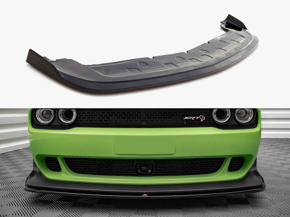 Maxton Design Front Splitter Dodge Challenger SRT Hellcat Widebody Mk3