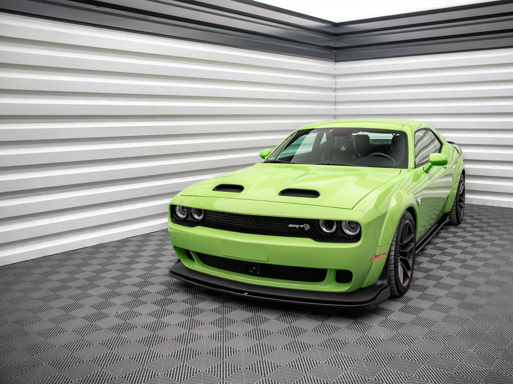 Maxton Design Front Splitter Dodge Challenger SRT Hellcat Widebody Mk3