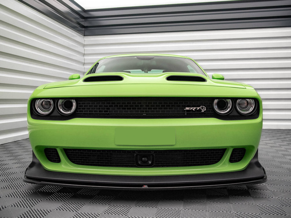 Maxton Design Front Splitter Dodge Challenger SRT Hellcat Widebody Mk3