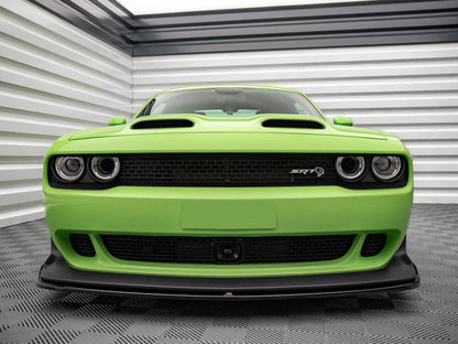 Maxton Design Front Splitter Dodge Challenger SRT Hellcat Widebody Mk3