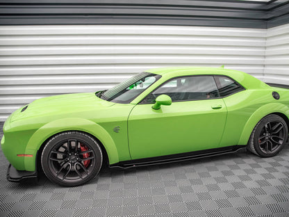 Maxton Design Side Skirts Diffusers Dodge Challenger SRT Hellcat Widebody Mk3