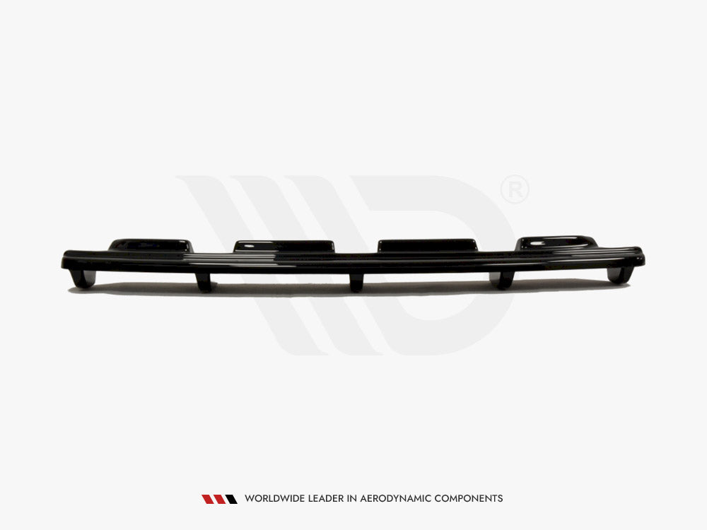 Maxton Design Central Rear Splitter (Vertical Bars) BMW 6 Gran Coupe M-Sport