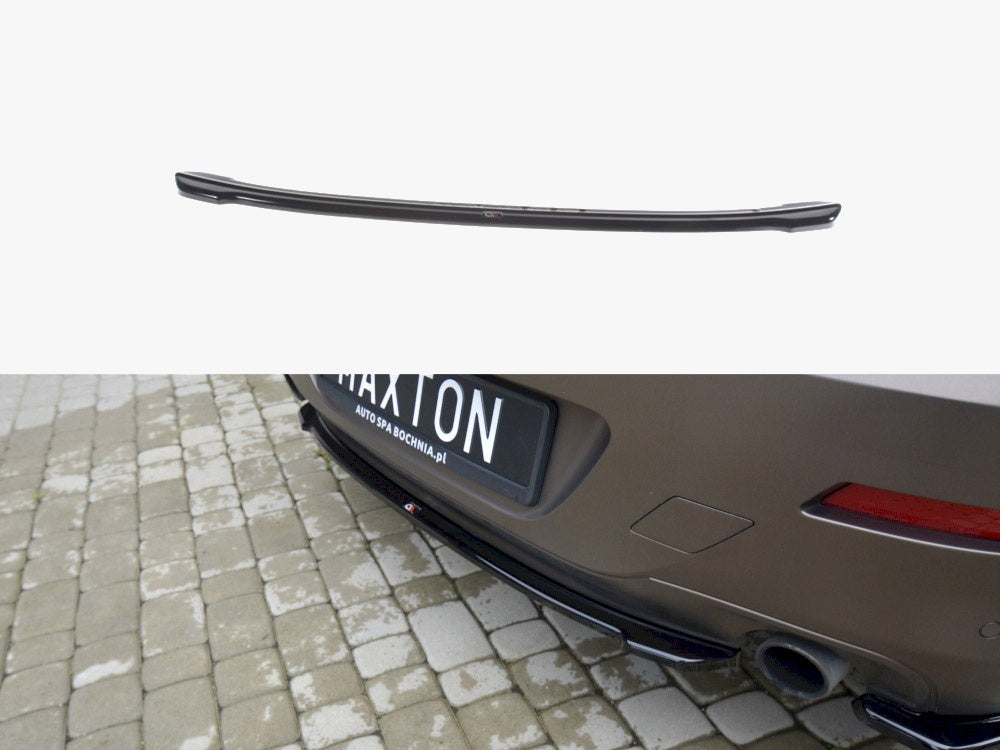 Maxton Design Central Rear Splitter BMW 6 Gran Coupe