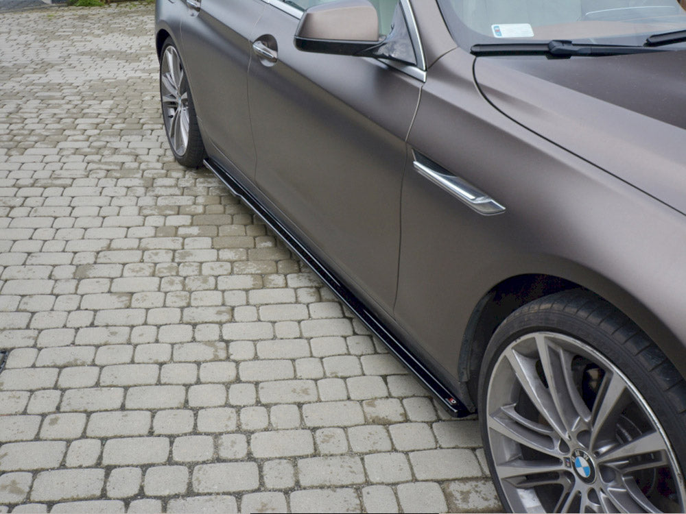 Maxton Design Side Skirts Diffusers BMW 6 Gran Coupe