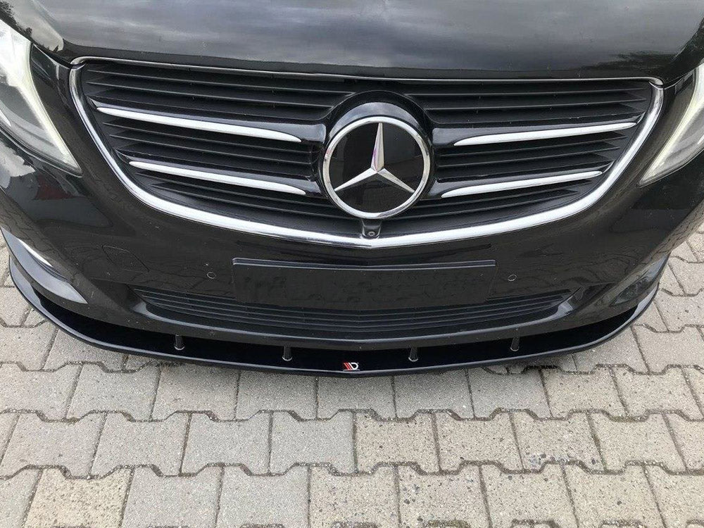 Maxton Design Front Splitter V.2 Mercedes V-Class W447 - Carbon Look