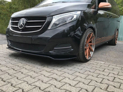 Maxton Design Front Splitter V.3 Mercedes V-Class W447 - Carbon Look