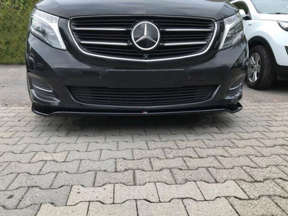 Maxton Design Front Splitter V.3 Mercedes V-Class W447 - Textured