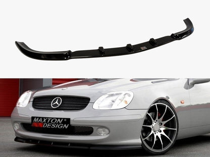 Maxton Design Front Splitter Mercedes SLK R170  - Carbon Look