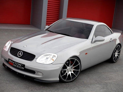 Maxton Design Front Splitter Mercedes SLK R170  - Carbon Look