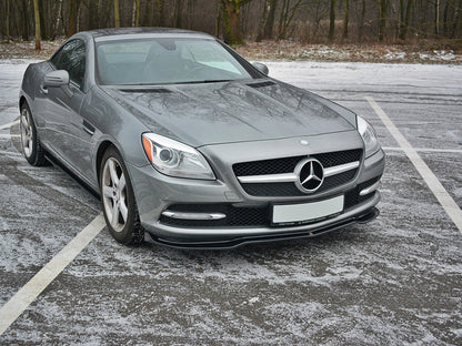 Maxton Design Front Splitter V.1 Mercedes SLK R172 Standard (2011-2015)