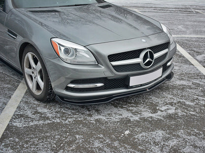 Maxton Design Front Splitter V.1 Mercedes SLK R172 Standard (2011-2015)