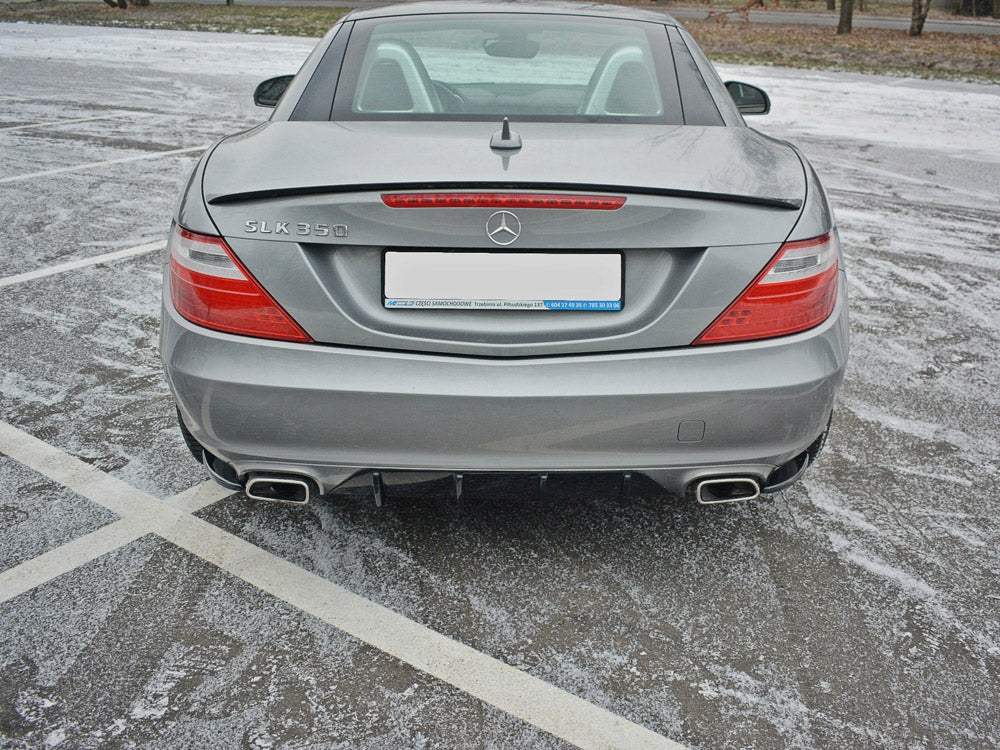 Maxton Design Rear Side Splitters V.1 Mercedes-benz SLK R172 Standard (2011-2015)