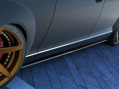 Maxton Design Side Skirts Diffusers Mercedes S-class W221 Long