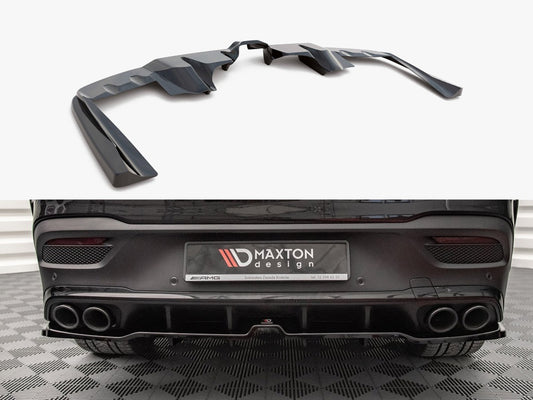 Maxton Design Rear Splitter (Vertical Bars) Mercedes-AMG GLE 53 Coupe C167 / C167 Facelift