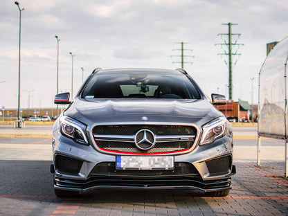 Maxton Design Front Splitter Mercedes-benz GLA 45 AMG SUV (X156) Pre-facelift (2014-2017)