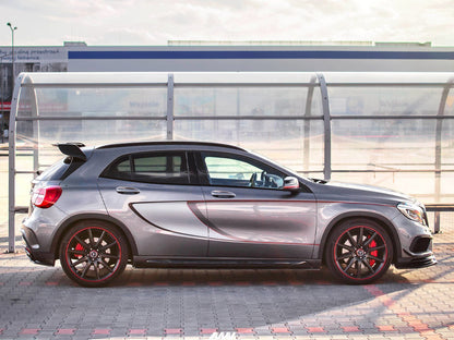 Maxton Design Side Skirts Splitters Mercedes-benz GLA 45 AMG SUV (X156) Pre-facelift (2014-2017) - Textured