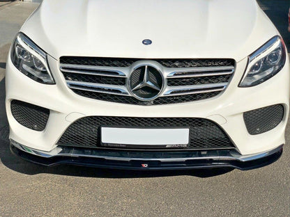Maxton Design Front Splitter V.1 Mercedes GLE W166 Amg-line (2015-2018)