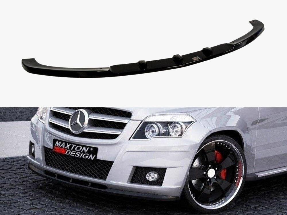 Maxton Design Front Splitter Mercedes GLK W204 (For Standard Bumper) - Carbon Look