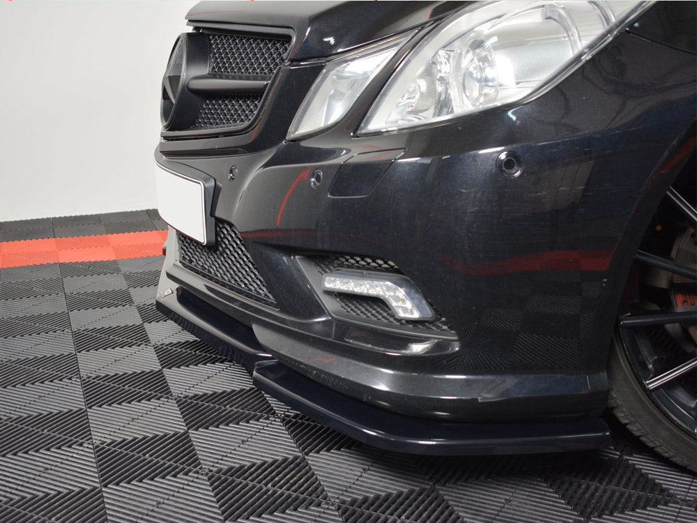 Maxton Design Front Splitter Mercedes E-Class W207 Coupe AMG Line