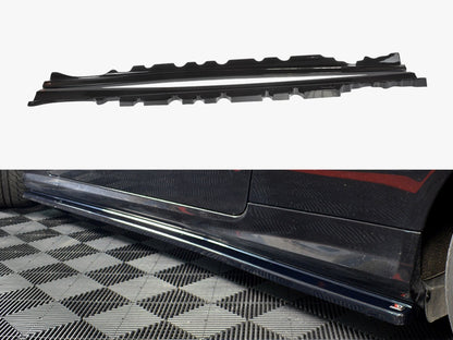 Maxton Design Side Skirts Diffusers Mercedes E-Class W207 Coupe AMG Line
