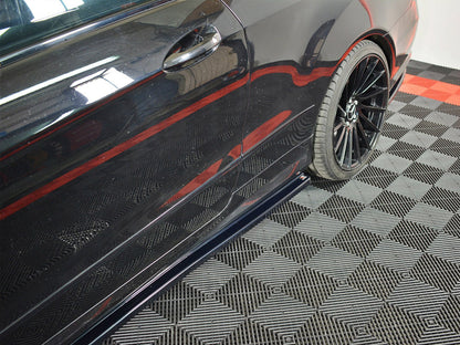 Maxton Design Side Skirts Diffusers Mercedes E-Class W207 Coupe AMG Line