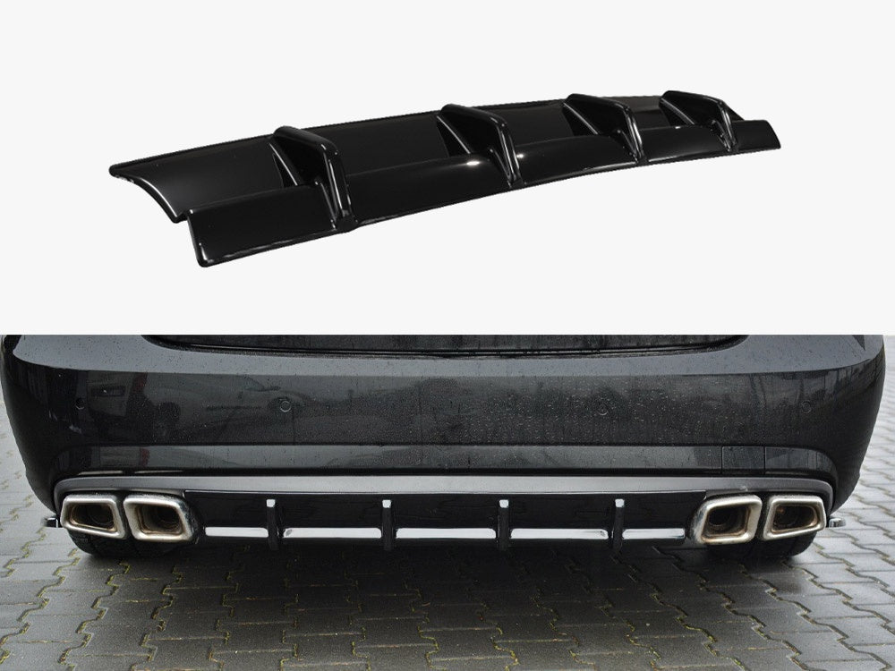 Maxton Design Rear Diffuser Mercedes E-Class 212 63 AMG
