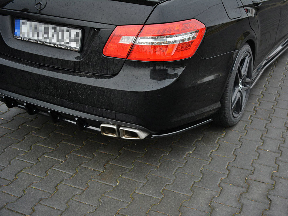 Maxton Design Rear Side Splitters Mercedes E-class 212 63 AMG (2009-2012)