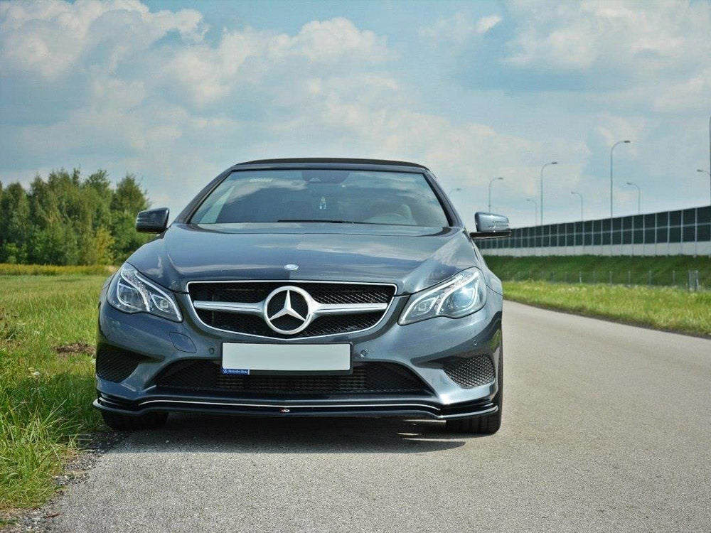Maxton Design Front Splitter V.1 Mercedes - Benz E Coupe / Cabrio C207 Facelift / A207 Facelit