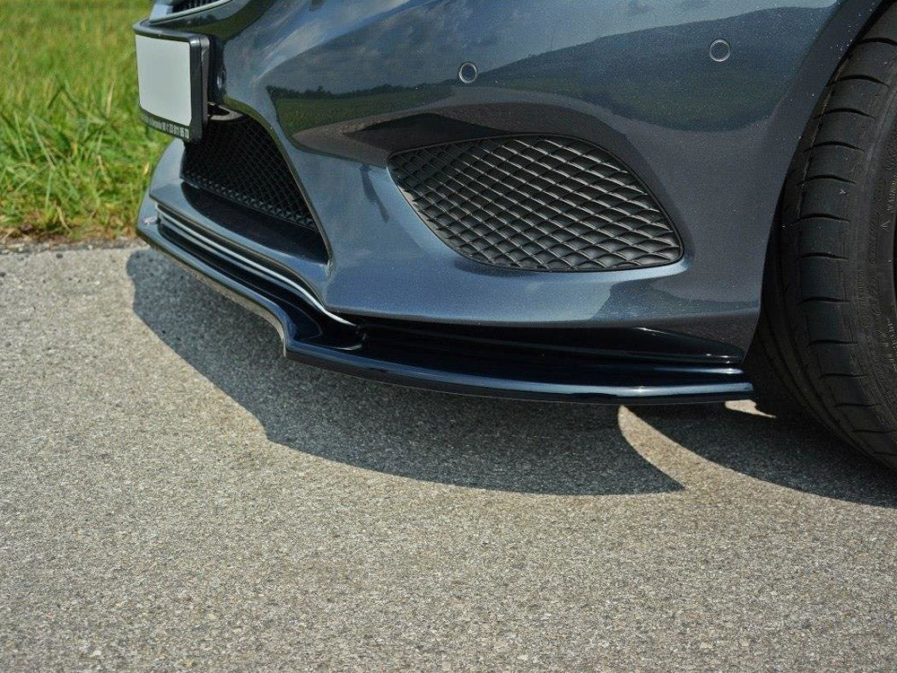 Maxton Design Front Splitter V.1 Mercedes - Benz E Coupe / Cabrio C207 Facelift / A207 Facelit