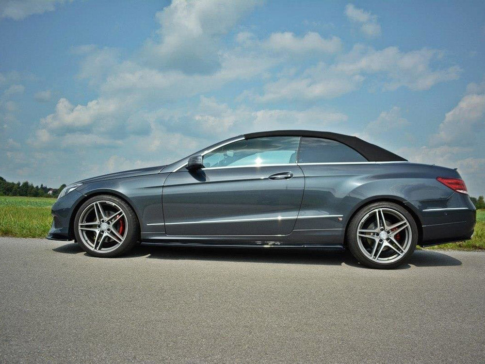 Maxton Design Side Skirts Diffusers Mercedes - Benz E Coupe / Cabrio C207 Facelift / A207 Facelit