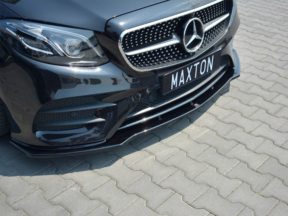 Maxton Design Front Splitter V.1 Mercedes-Benz E-Class W213 Coupe (C238) / Cabriolet (A238) AMG-Line / 53 AMG