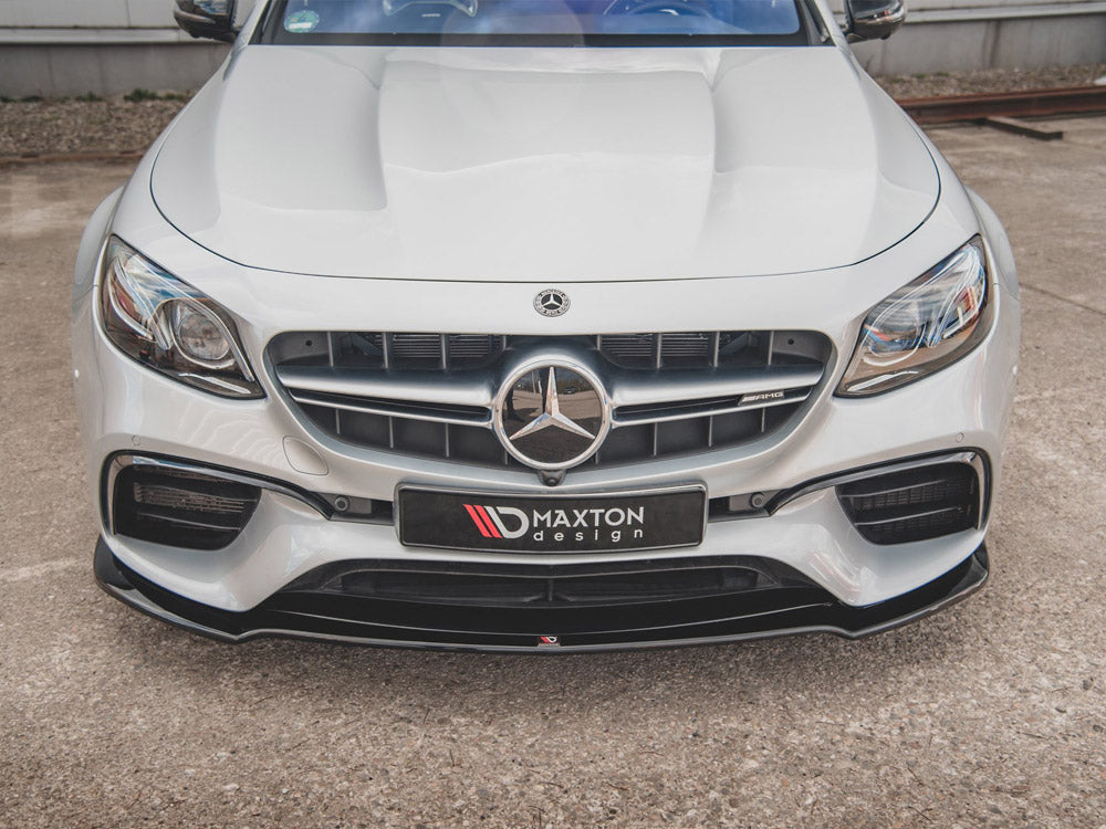 Maxton Design Front Splitter V.1 Mercedes E63 AMG Estate / Saloon S213 / W213