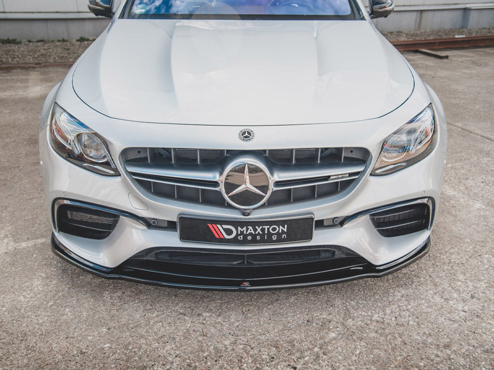 Maxton Design Front Splitter V.2 Mercedes E63 AMG Estate / Saloon S213 / W213
