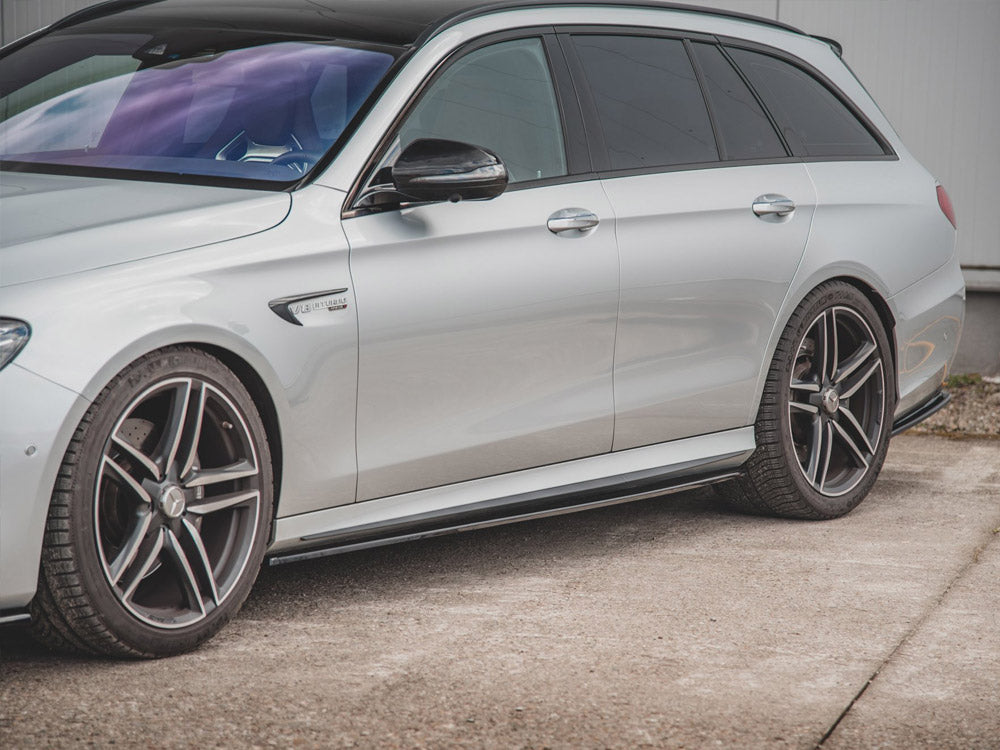 Maxton Design Side Skirt Diffusers Mercedes E63 AMG Estate / Sedan S213 / W213