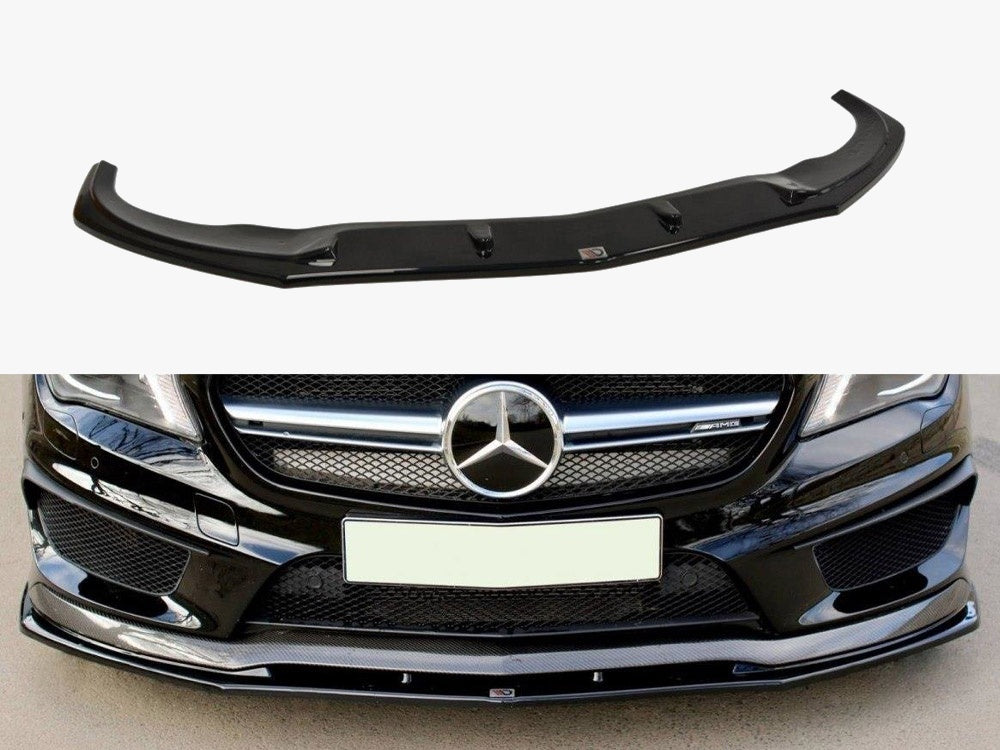 Maxton Design Front Splitter V.2 Mercedes CLA 45 AMG C117 (Pre-facelift)