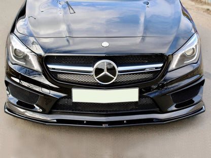 Maxton Design Front Splitter V.2 Mercedes CLA 45 AMG C117 (Pre-facelift)